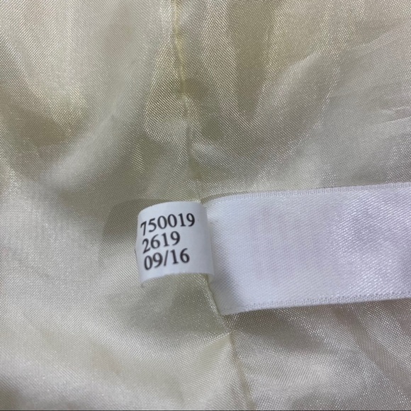 Justice Faux Fur Christmas Vest Front Hook Closure 12/14 - Picture 6 of 9